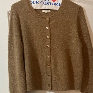 Z Supply gold sweater